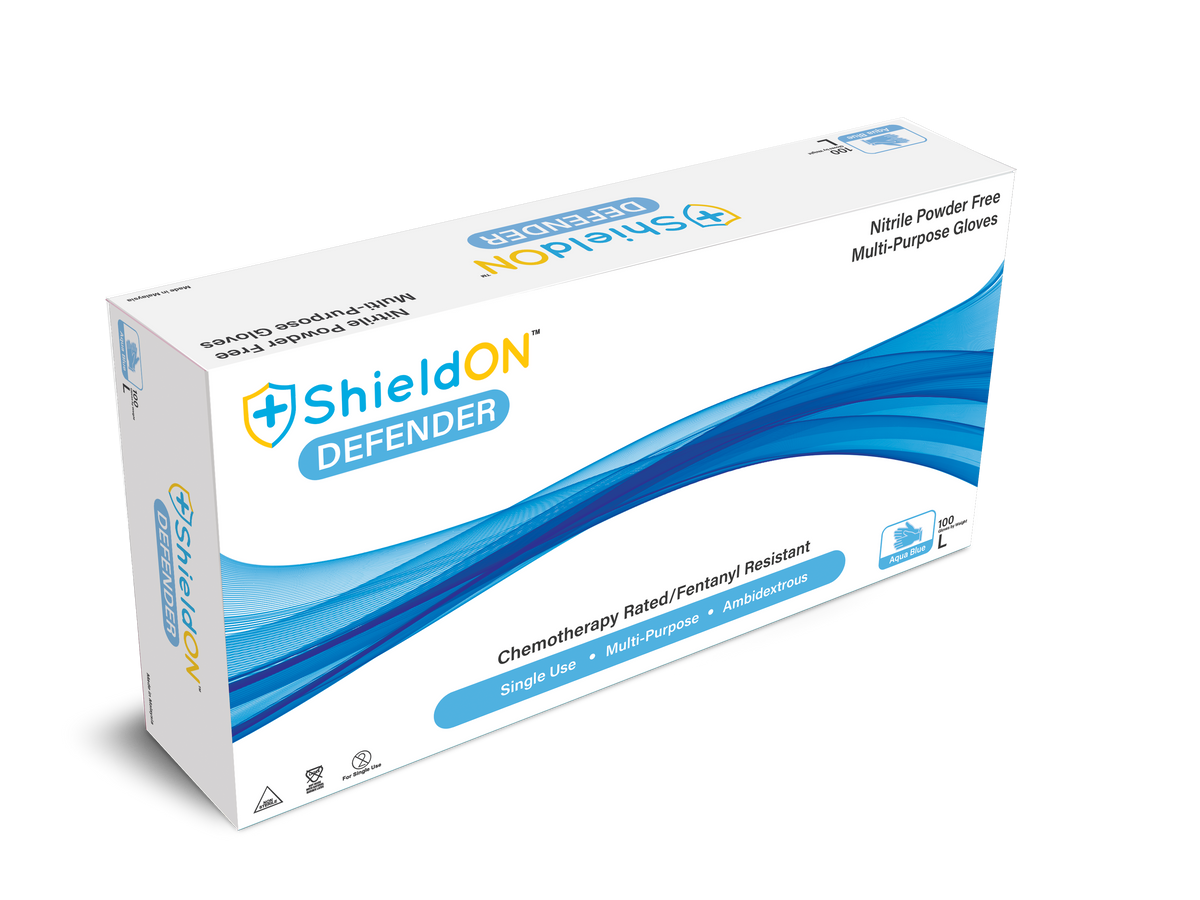 ShieldON Defender - 4.3 Mil Nitrile Examination Glove